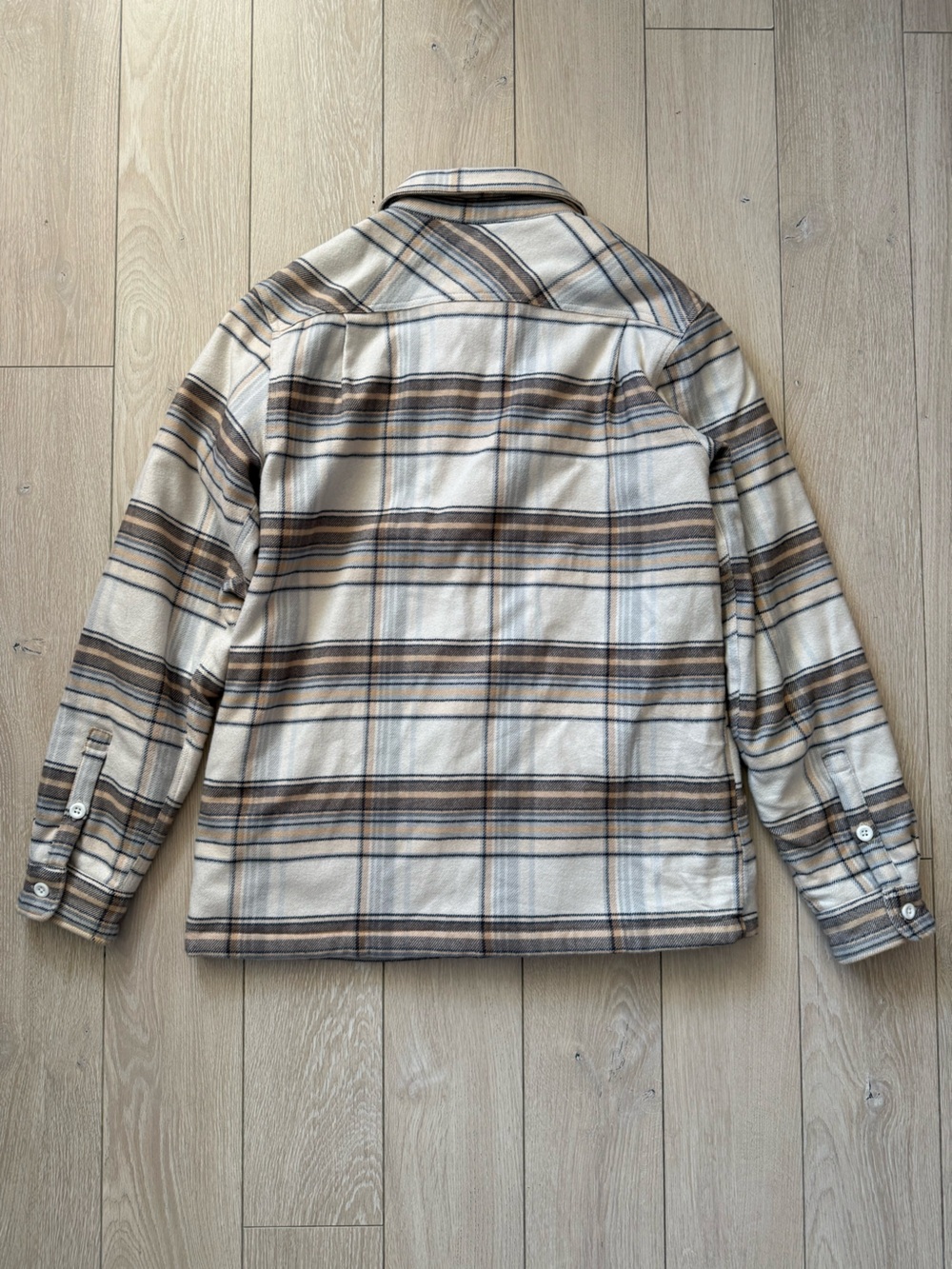 Patagonia Women’s Insulated Fjord Flannel Jacket Shacket (S) Organic Cotton EUC - Picture 3 of 14